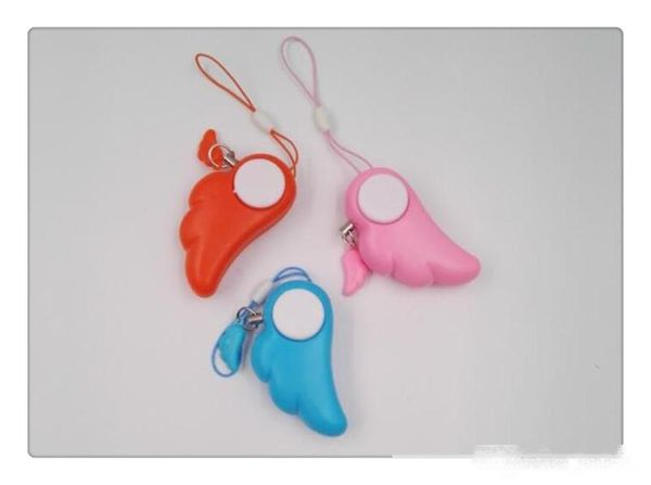 

angel wing personal safety alarm guardian women anti-rape self-protection alarm anti-theft anti-lost alarm for cellphone kid bag
