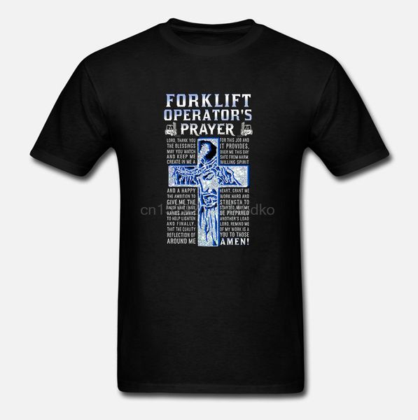 

men t shirt forklift operator's prayer women tshirt
