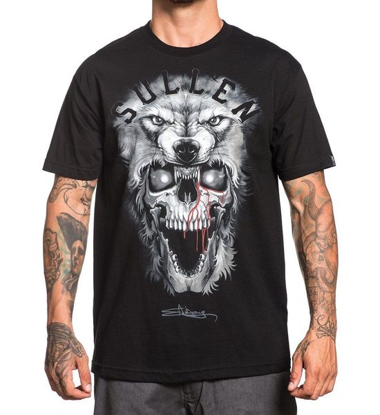 

угрюмые одежды серого fang t-shirt black m-5xl newsummer горячих продажи новых tee версия для печати футболки мужской top