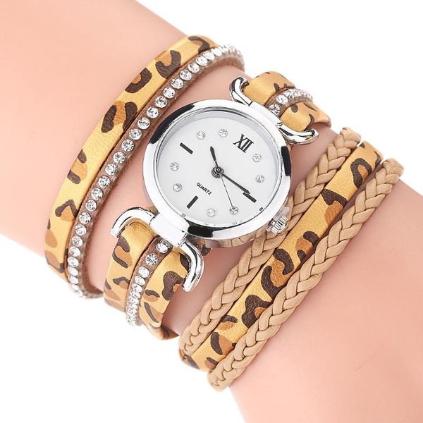 

wristwatches women's watch luxury analog quartz ladies watches wristwatch casual clock leather bracelet gift vintage relogio feminino, Slivery;brown
