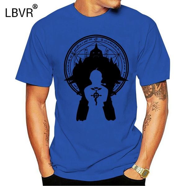 

fullmetal alchemist transmute circle anime manga s-6xl tall sizes t shirt new fashion brand clothing