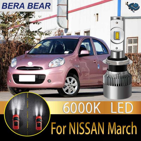 

bera bear car headlight bulbs led for march micra led car 6000k 10000lm white light auto headlight 2x