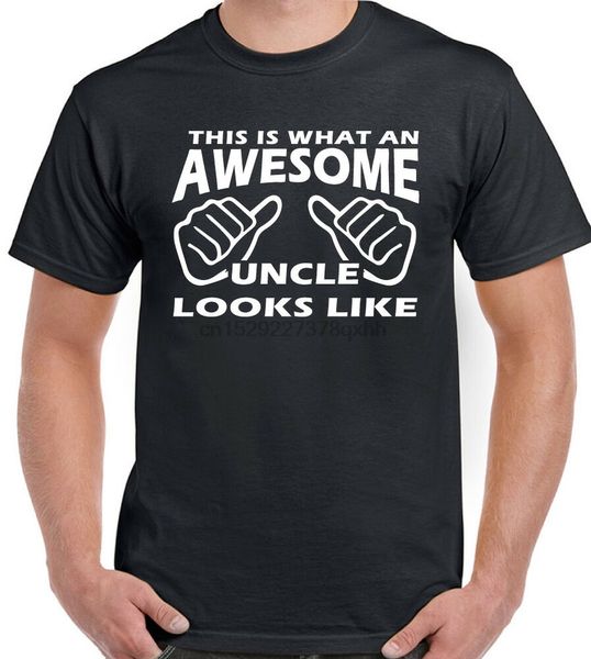 

uncle t-shirt mens funny fathers day birthday awesome niece nephew tee top