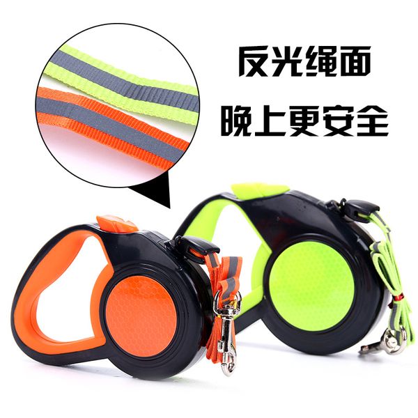 

high grade walking dog auto reflective leads leashes goods