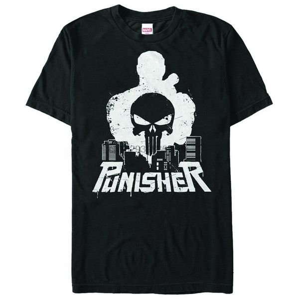 

the punisher city runner comics t-shirt