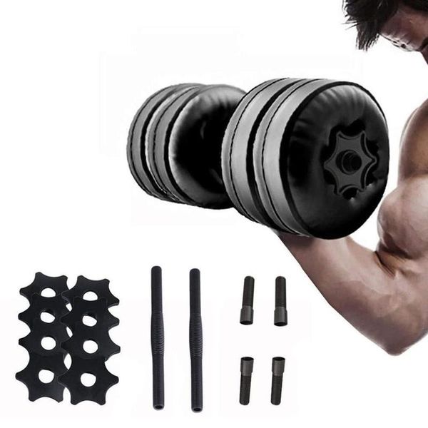 

16-25 kg фитнес вода заполненных гантелей фитнес оборудование обучение мышцы руки регулируемое удобны injection воды dumbb