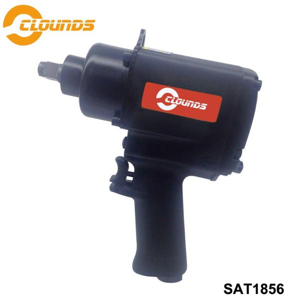 

sat1856 pneumatic car truck tools pneumatic 1/2" twin hammer gun air tool for compressor high torque square drive