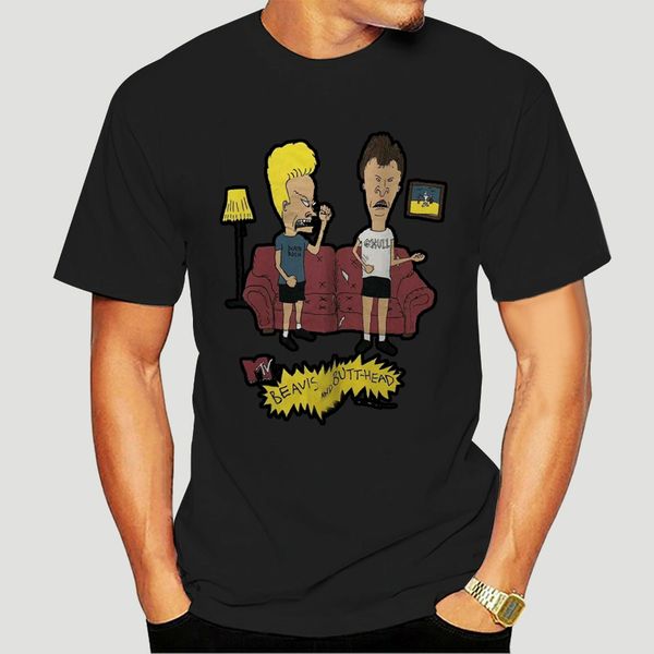 

vintage retro single stitch 90s 93&rsquo beavis butthead mtv first season t shirt ml plus size clothing tee shirt-0206d