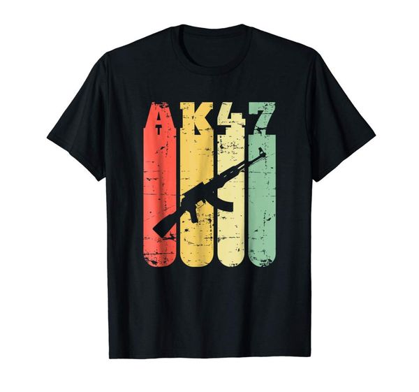 

урожай ак-47 калашников shirt 2019 горячая продажи супер мода летняя мода смешных печати футболка создать свою собственную футболку