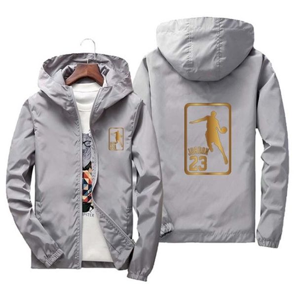 

одежда марки 2020 мужских с капюшоном мода напечатана ветровкой водонепроницаемых случайных молниями куртки x0923, Black;brown