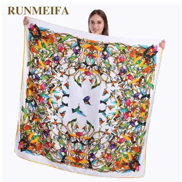

new design oil painting hijab scarf twill silk square scarf for ladies accessories scarfs big bufandas foulard femme kerchief, Blue;gray