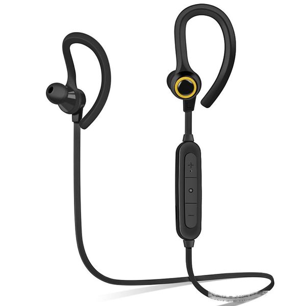 

hyq in-ear sports wireless bluetooth headset dual handle stereo waterproof headset charging mini neck hanging headset