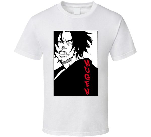 

brand t-shirt men 2019 fashion round neck mugen samurai champloo anime manga t shirtsummer t-shirt