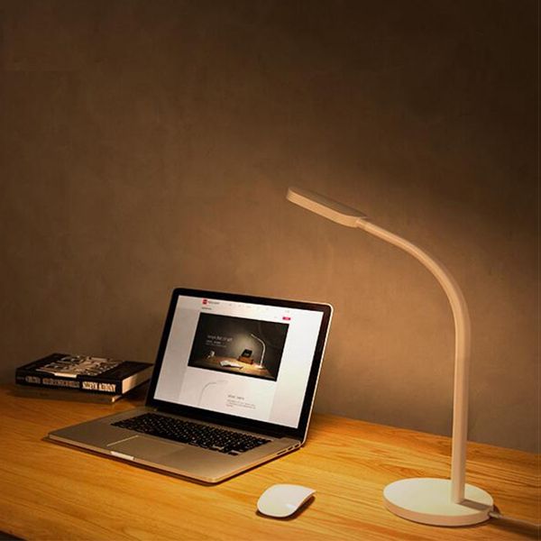 

xiaomi yeelight led настольная лампа диммируемого складные свет касание adjust flexible лампа 3w энергосберегающий для xiaomi умного дома на