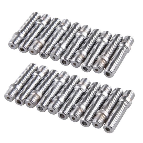 

20pcs stud conversion m12*1.25-m12*1.5 screw adapter