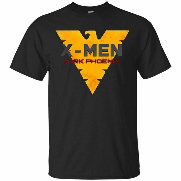 

x-men dark phoenix logo black t-shirt size s-3xl tee shirt