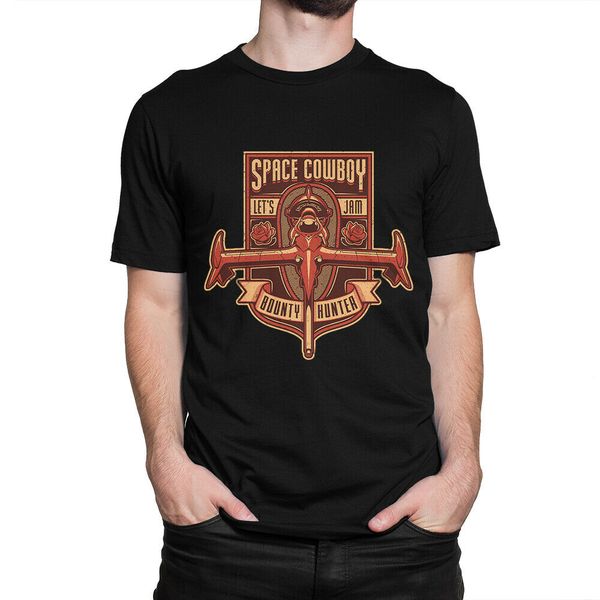 

cowboy bebop bounty hunter t-shirt spike spiegel premium cotton tee humorous tee shirt