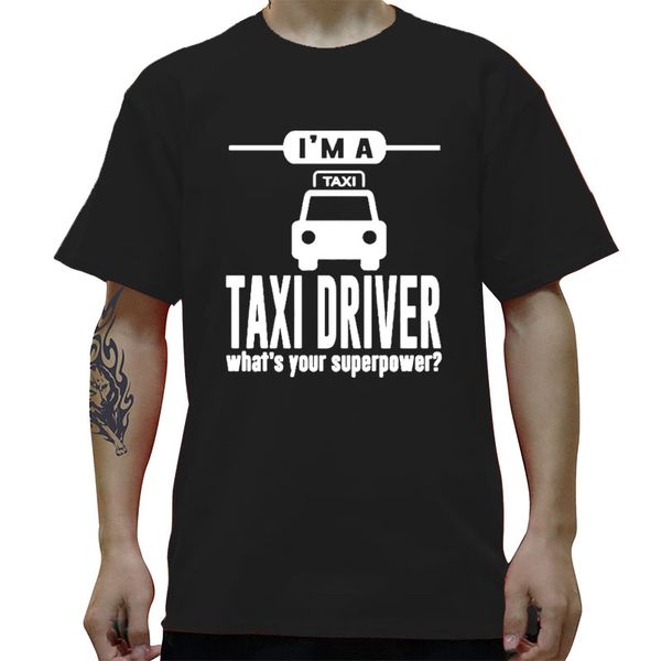 

funny taxi driver car graphic t shirts men summer cotton harajuku plus size o neck streetwear hip hop t-shirt