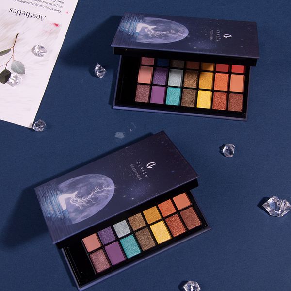 

various collocations 48 colors pearl light matte glitter shimmer polychromatic smoky makeup palette luminous eyeshadow compact cosmetics