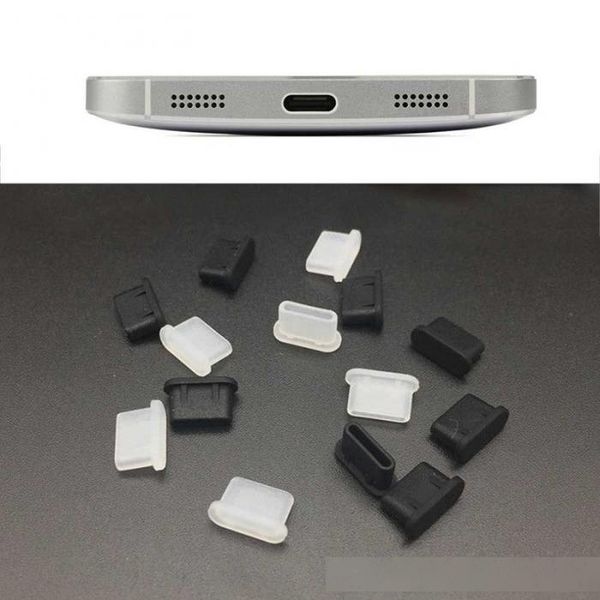 

silicone dustproof cover cap jack charger plug type-c port anti-dust for mobile phone samsung huawei smart phone accessories