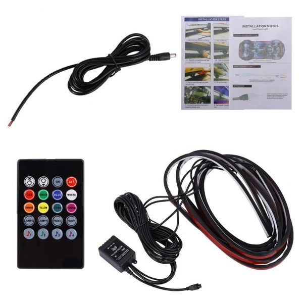 

1pc music-controlled waterproof under-chassis light bar chassis lamp