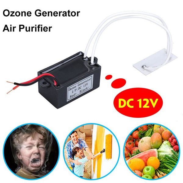 

ozone generator air purifier dc 12v home air cleaner purifier for home car portable ozonizador ozonator ozone generator