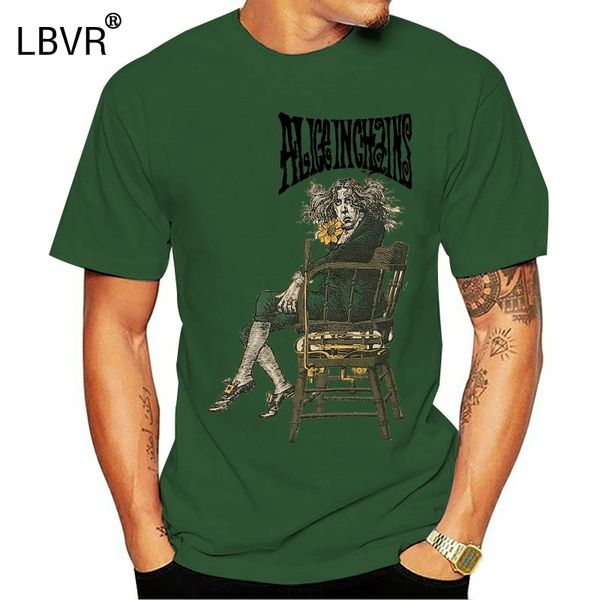 

алиса в цепи рубашке урожая футболка сердитой 1990-й года футболка перепечатка размер s 3xl