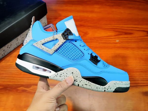 

2020 новый 4 pine green men баскетбольная обувь ct8527-400 4 se университета синий мужчины ботинки женщин ck6630-100 с коробкой нас 5.5-13