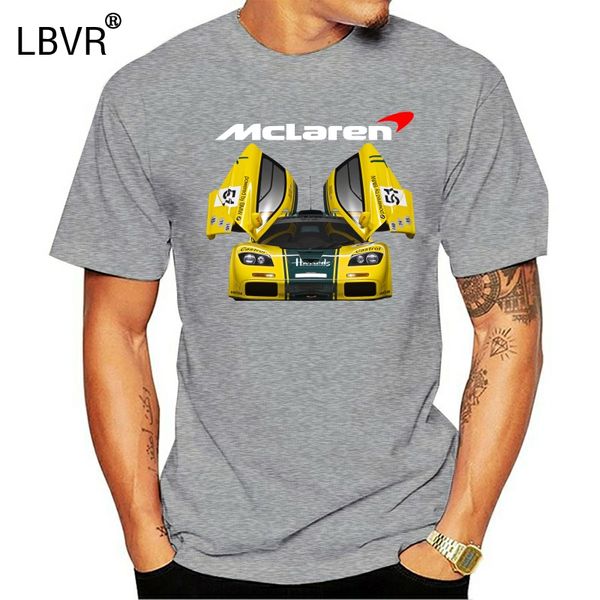 

mclaren p1 gtr front car yellow t-shirt(1