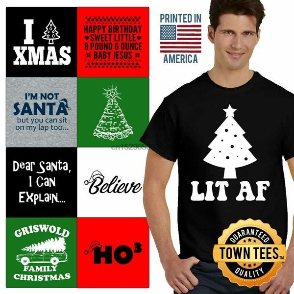

xmas tee shirt claus t-shirt mens праздник tshirts present футболка для женщин подарок