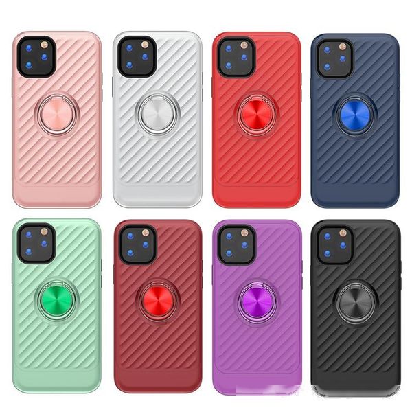 

for iphone 11 pro max case 360 rotating ring car holder tpu soft protective cover for iphone xs for samsung huawei lg