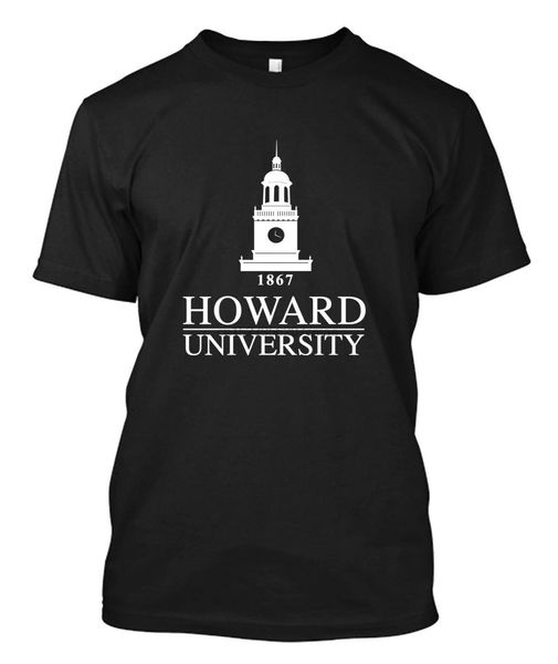 

howard university зубры - пользовательские мужчины черный t-shirt tee