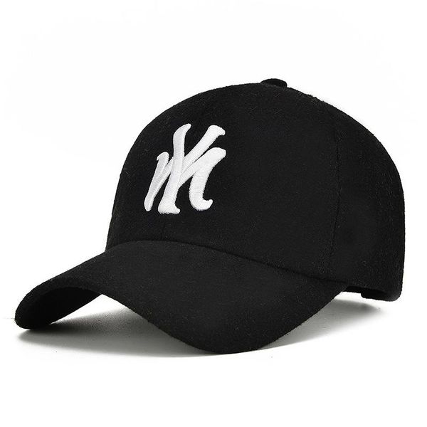 

твердый регулируемый шерсть hop hip цвет женщины hat мужчины streetwear моего gorras trucker зимнего папа бейсбол хлопок caps вышивка zfabz, Black