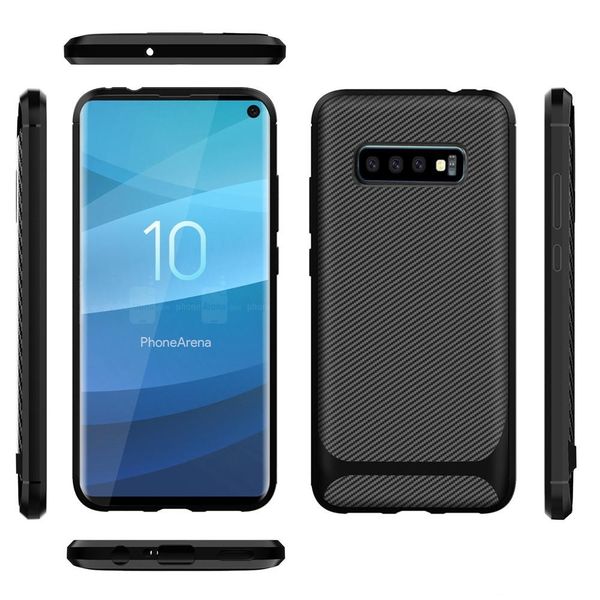 

carbon fiber tpu phone case for iphone xs max xr 6 7 8 plus samsung galaxy note 10 pro s10 plus s10e a20e a2 core m30 a70 soft silicone case