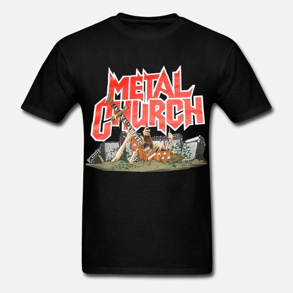 

rare-metal church t shirt - vintage - the human factor would tour 1991 christmas