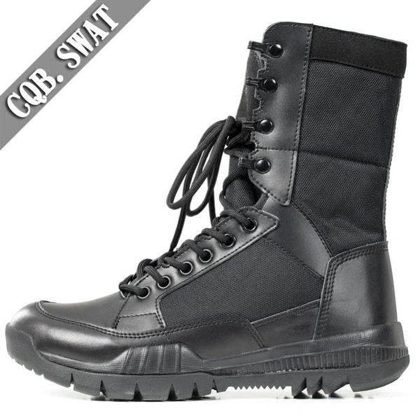 

cqb.swat black/brown color army boots for sale outdoor man boots for hiking