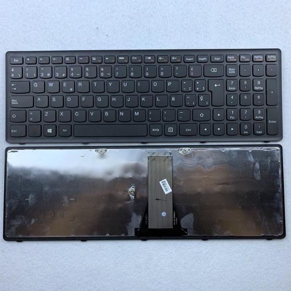 

lapreplacement keyboards russian us spanish keyboard for lenovo ideapad flex 1515d g500c g500h g500s g505s s500 s500c s500t black frame