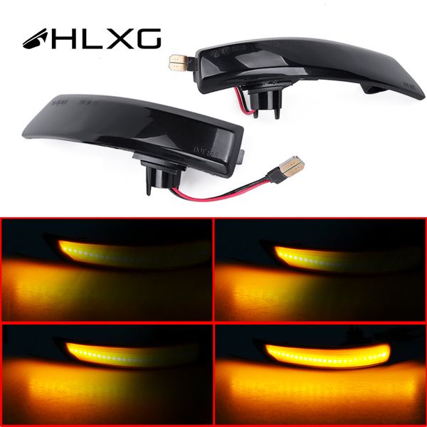 

2x dynamic turn signal light led side wing blinker light for focus 2 3 2 3 rearview mirror indicator for mondeo