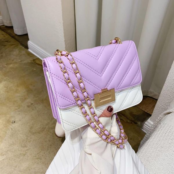 

shoulder bags fashion pu leather handbags for women chain crossbody bag female travel and purse