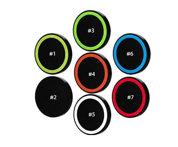 

wholesale q5 universal wireless charger pad portable power band q1 standard for s6 s7 s8 iphone with dhl ing