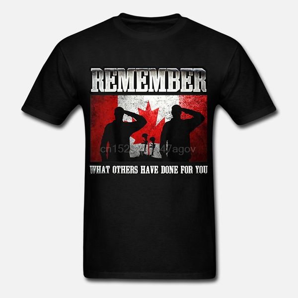 

canadian military remembrance - o a remember what popular tagless tee t-shirt