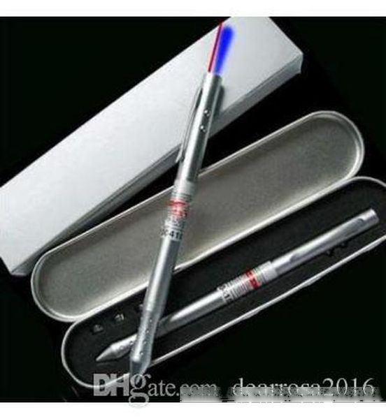 

multifunctional 4 in 1 laser pointer red with light, white led light, ball point pen, pda stylus pen great for kinds of people