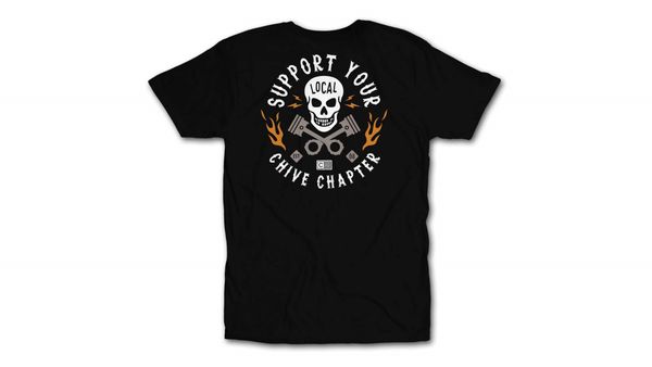 

chive chapter skull tee