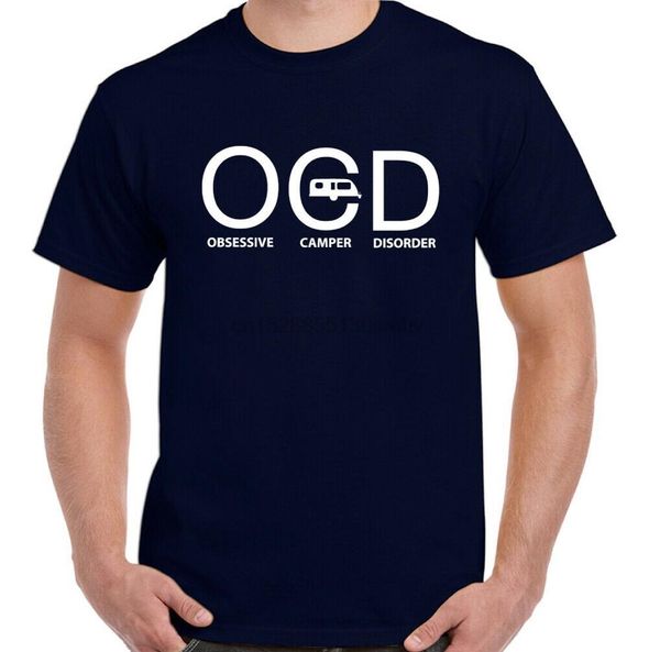 

ocd obsessive campers расстройство - мужские смешные t-shirt caravan тент