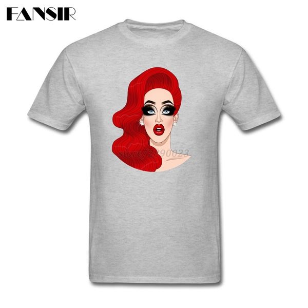 

мужчины tshirt уникальный короткий рукав o шеи tshirts мужчины rupaul сисси ходящим family tops tee