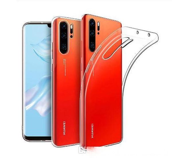 

transparent case tpu for huawei p30/p30 pro/p30 lite soft silicon cover thin clear phone back armor p30pro p30lite huaweip30 gel