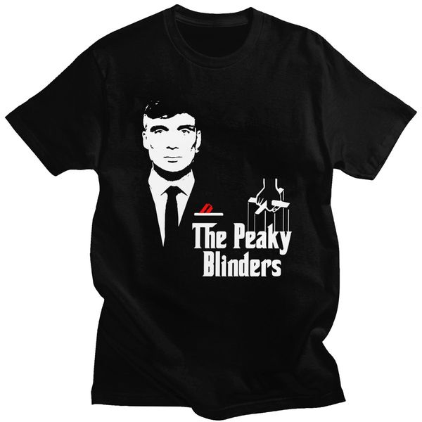 

peaky blinder mens tshirt cotton 2020 summer short sleeve t shirt fashion tee cotton streetwear t-shirt gift