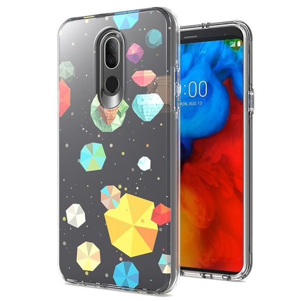 

for samsung galaxy j7 2018 j3 2018 minute surface case shockproof case transparent back cover frame protective phone cover case oppbag
