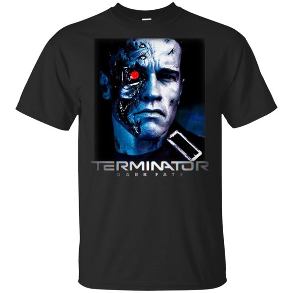 

terminator dark fate фильм 2019 шварценеггер t-800 модель 101 t-shirt black