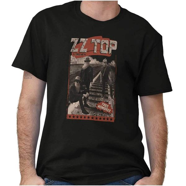 

официальный zz top tres hombres концертные 80s футболка